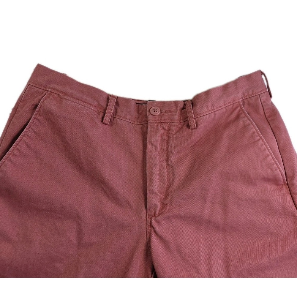 J‎ Crew Mens Chino 32X30 Broken In Salmon Flat Front Urban Slim FIT